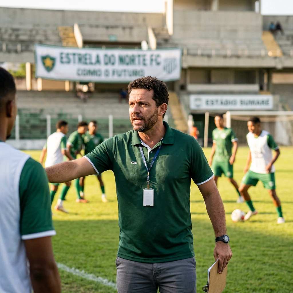Estrela do Norte aposta em Fábio Brostel para comandar o time em 2027