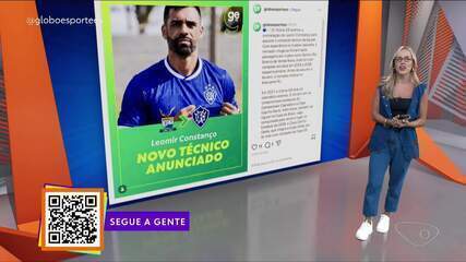 Leomir quer começar cedo e acelerar o Vitória-ES rumo à Copa do Brasil