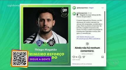 Rio Branco-ES acerta com Magatão, eleito o melhor lateral do Capixabão