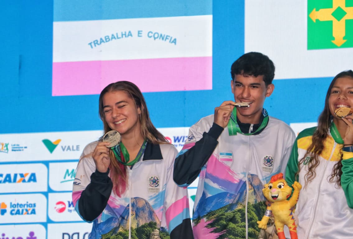 Sete medalhas! Capixabas fecham 1º bloco dos Jogos da Juventude em Foz