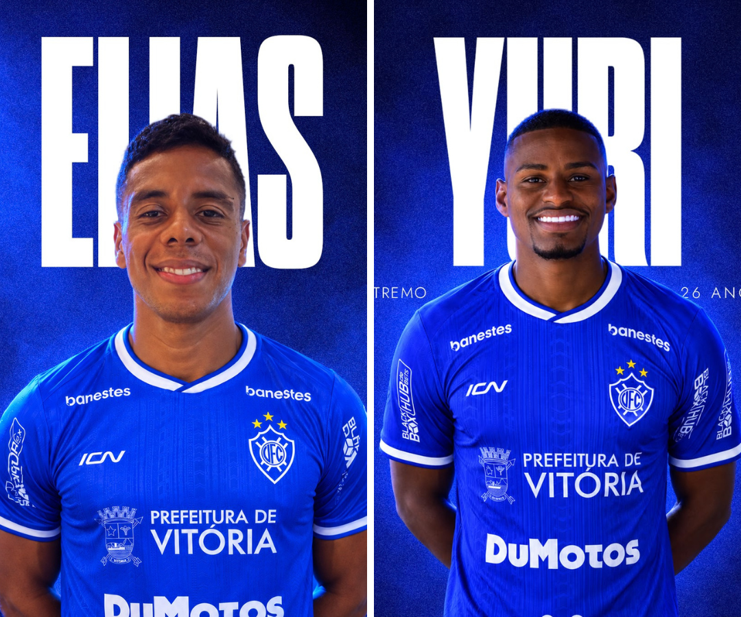 Vitória anuncia Elias e Yury como reforços para o Capixaba de 2027