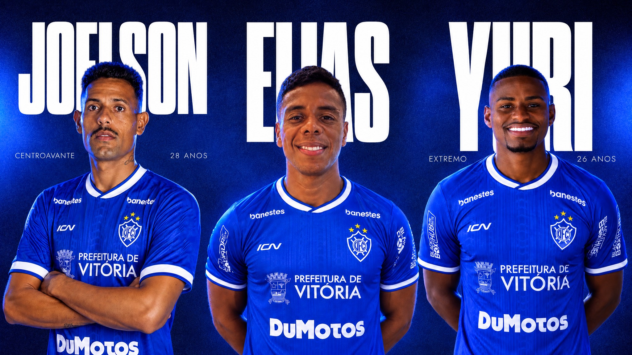 Alvianil se arma: Vitória-ES confirma trio ofensivo para 2027
