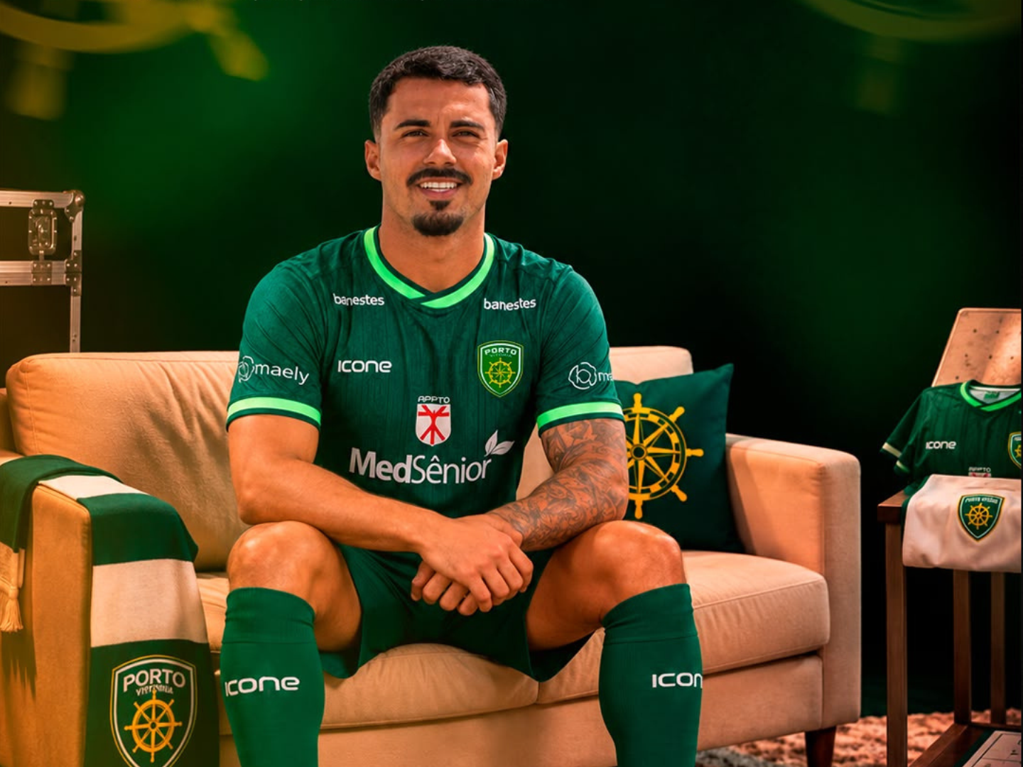 Porto Vitória oficializa Fabrício Bigode como reforço para 2027