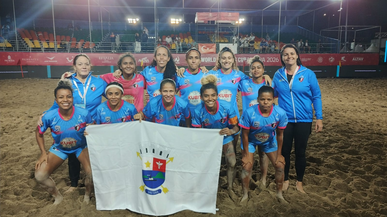São Pedro leva Vitória ao Mundial de Beach Soccer na Turquia